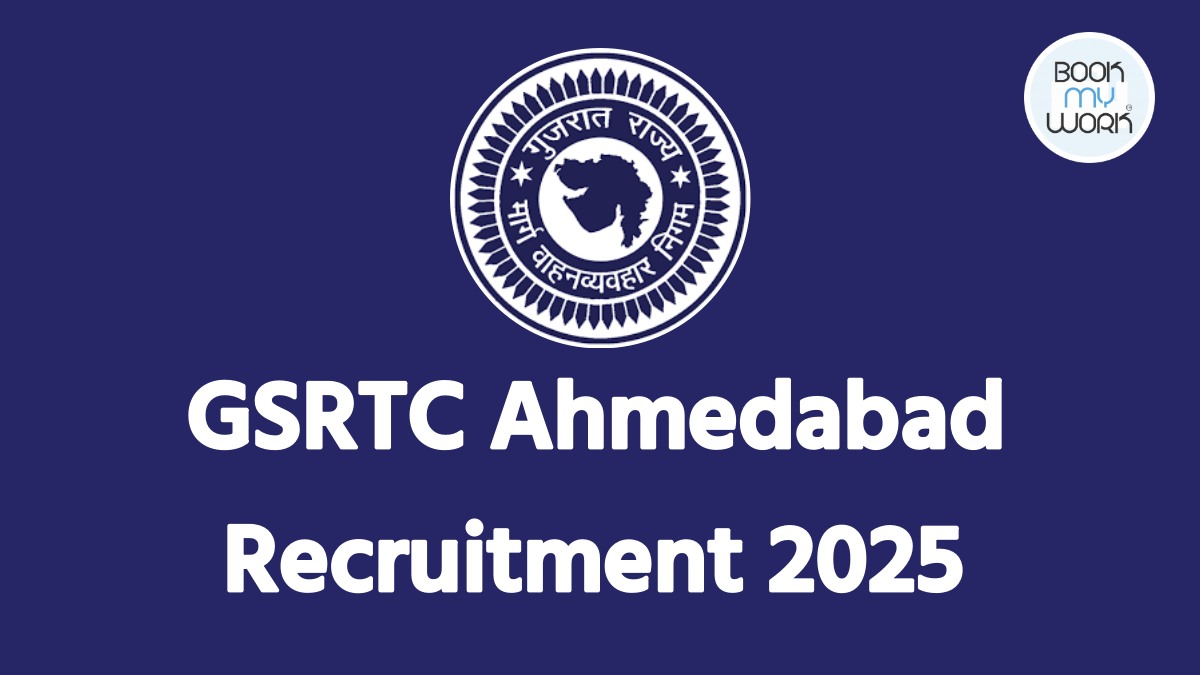 GSRTC Ahmedabad Recruitment 2025